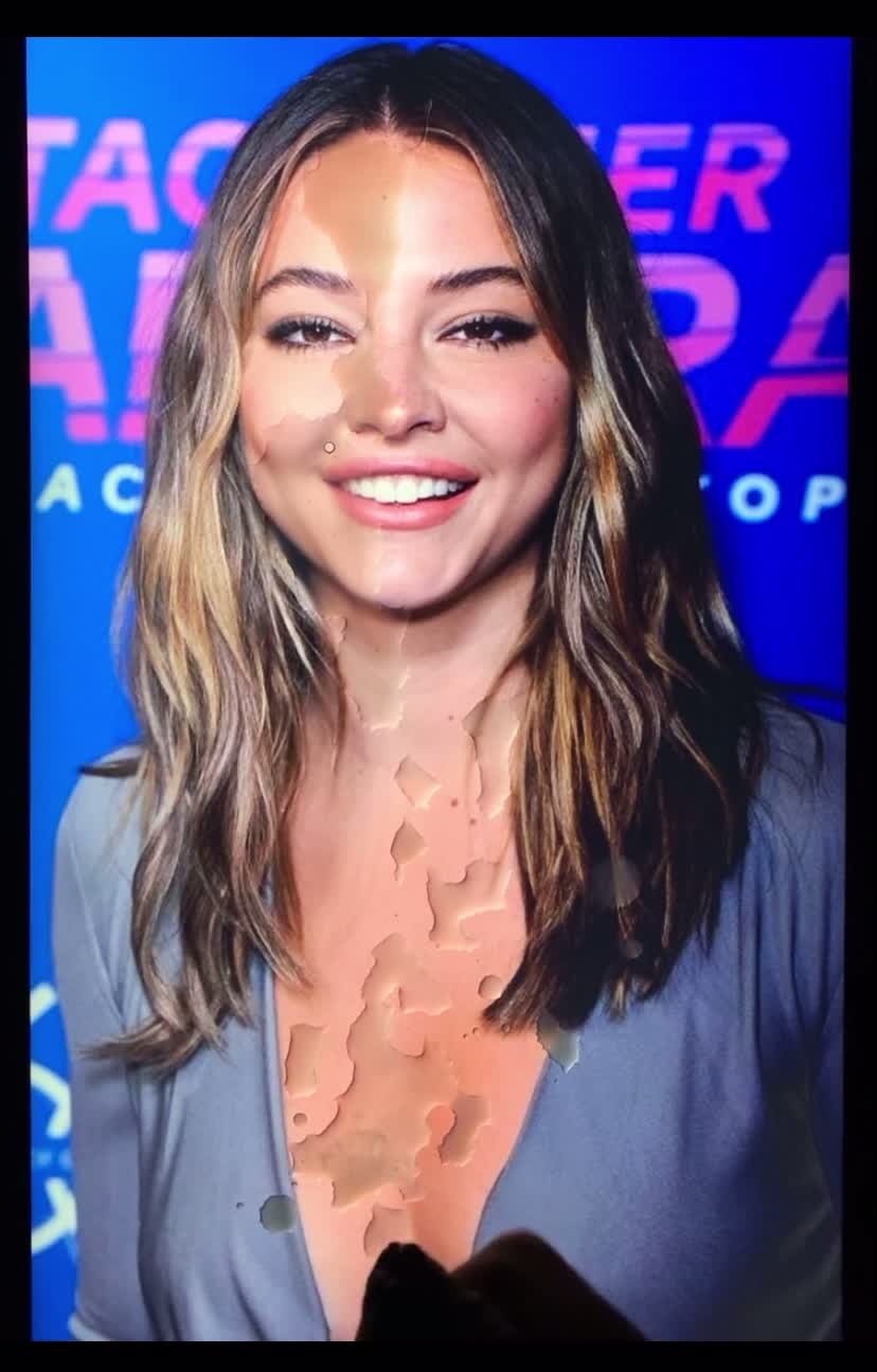 Madelyn cline try not to cum