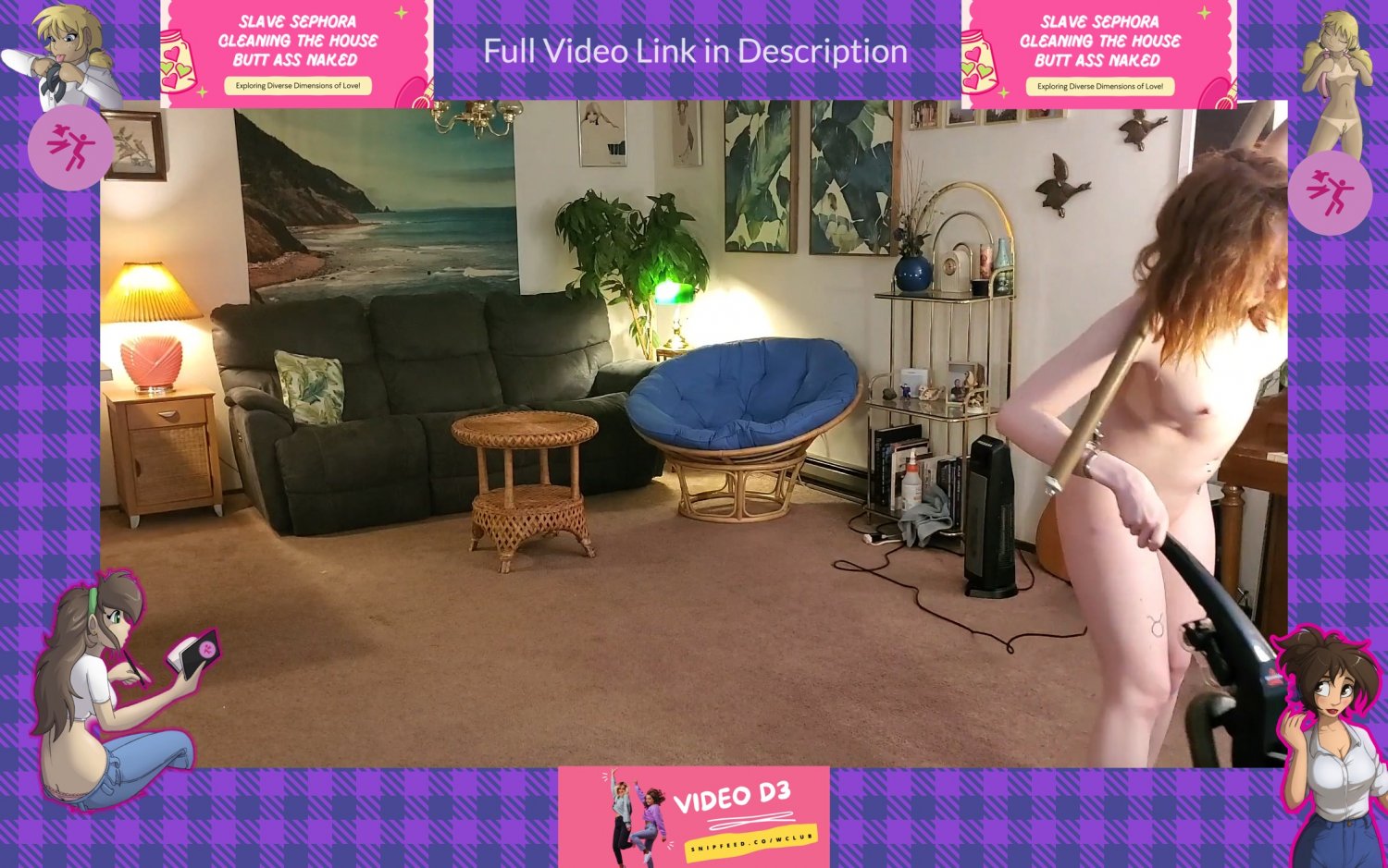 SLAVE SEPHORA ORDERED TO CLEAN HOUSE BUTT ASS NAKED IN BONDAGE BDSM ROLEPLAY GINGER REDHEAD FETISH #AK9pcTnX