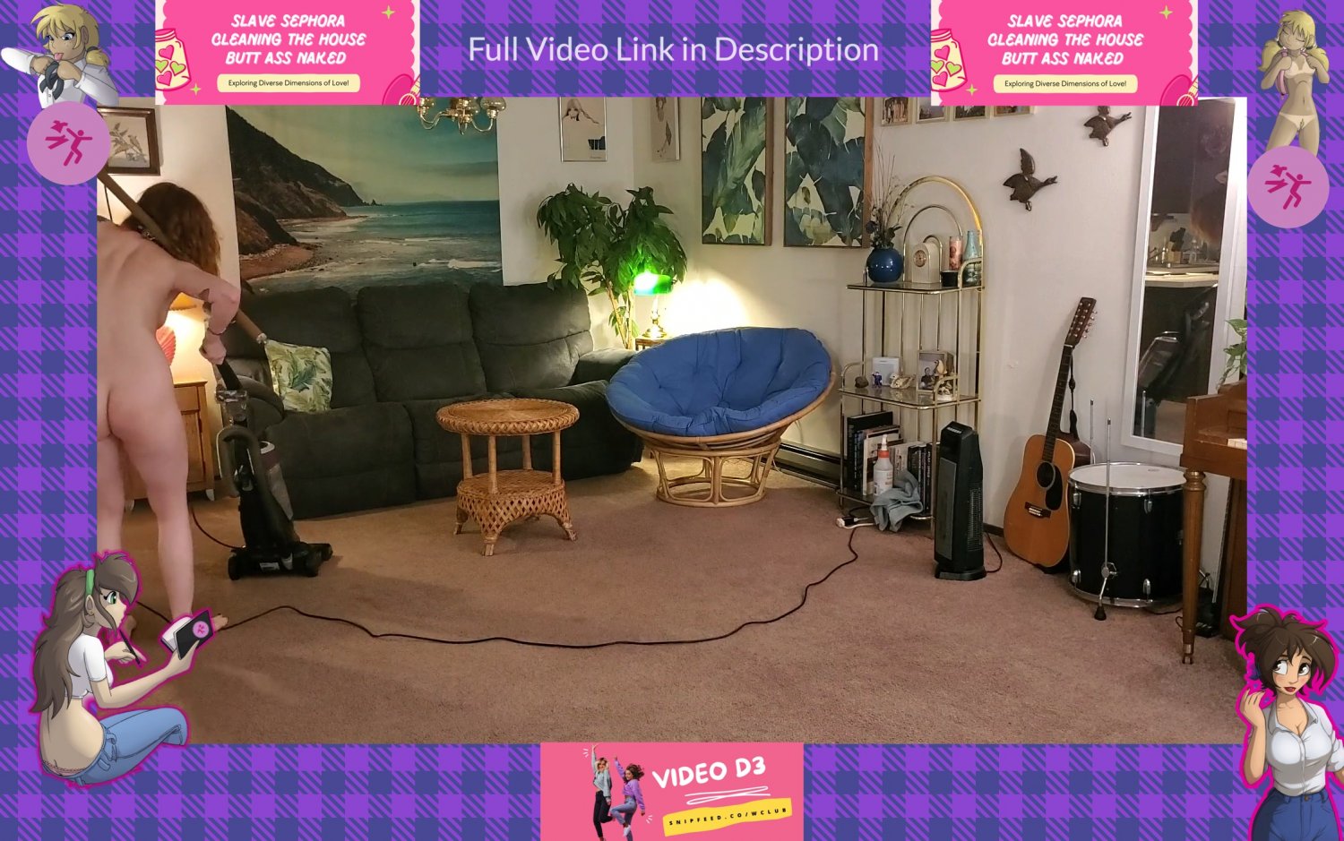 SLAVE SEPHORA ORDERED TO CLEAN HOUSE BUTT ASS NAKED IN BONDAGE BDSM ROLEPLAY GINGER REDHEAD FETISH #IJgidH8d